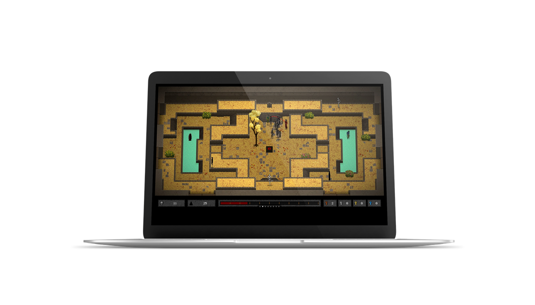 A game running on PC before porting
