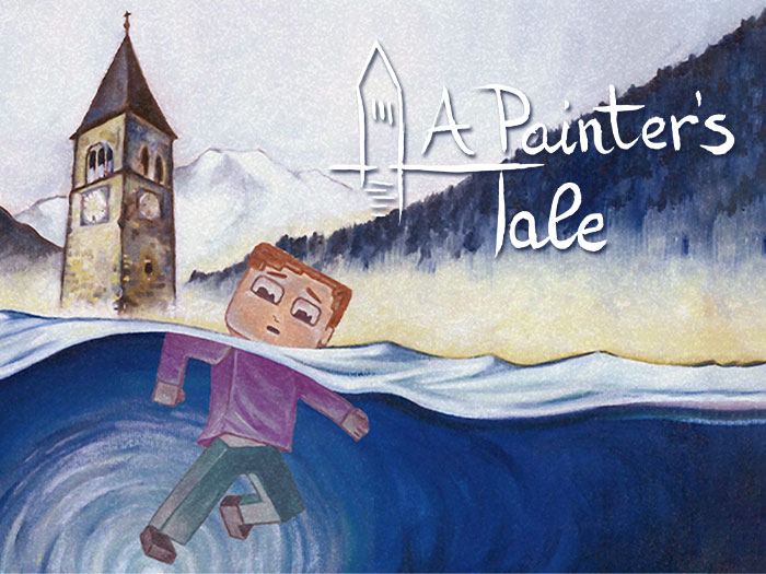 A Painter's Tale Curon 1950 cover artwork